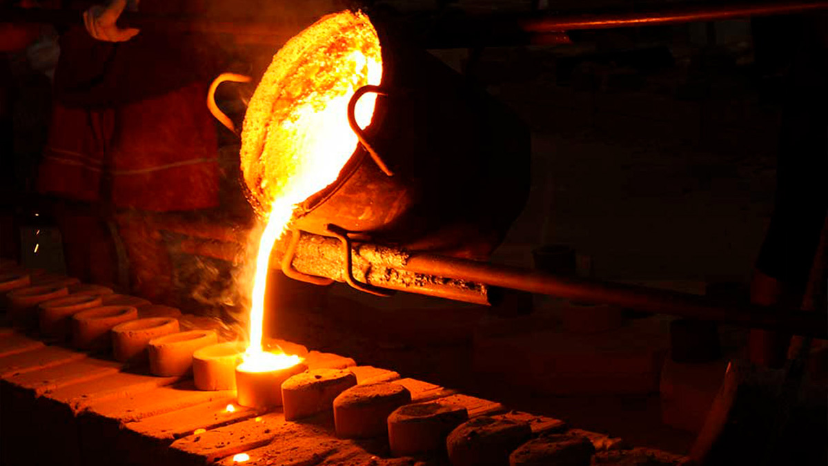 Bronze Axe Casting